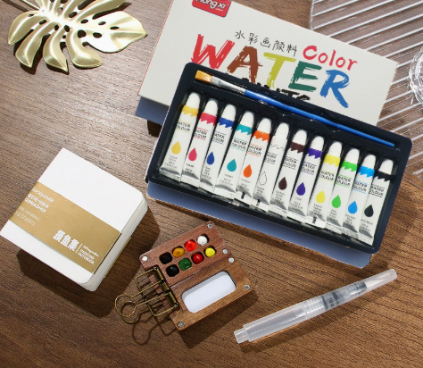 Pocket Watercolor Painting Kit