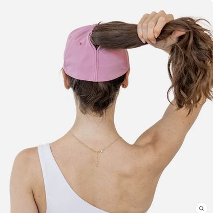 New Women's Outdoor Magnetic Ponytail Baseball Cap