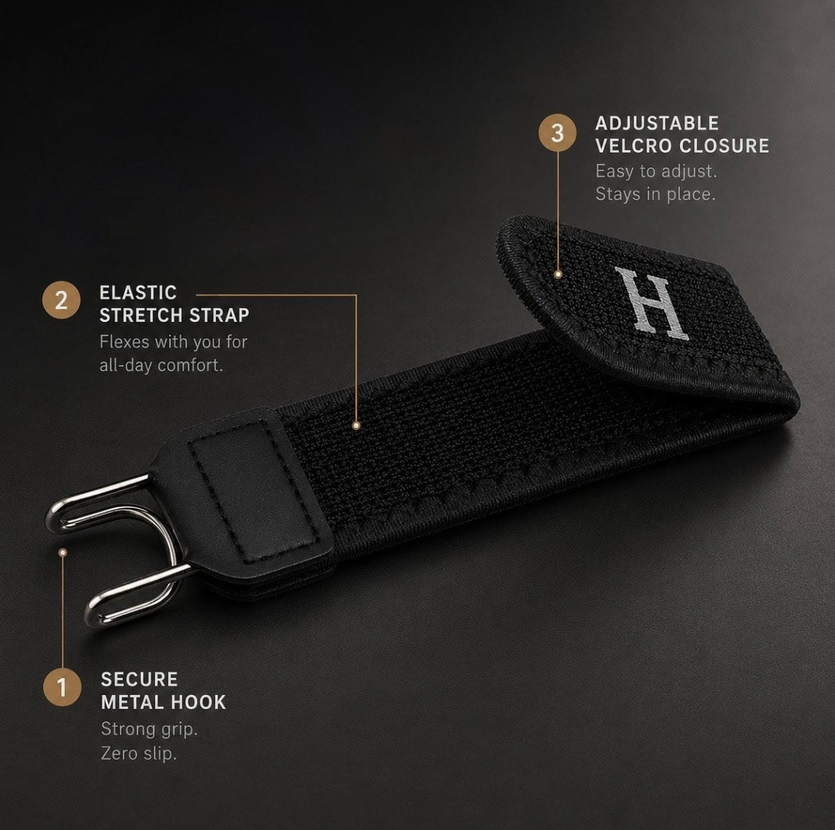 Buckle-less Belt Strap