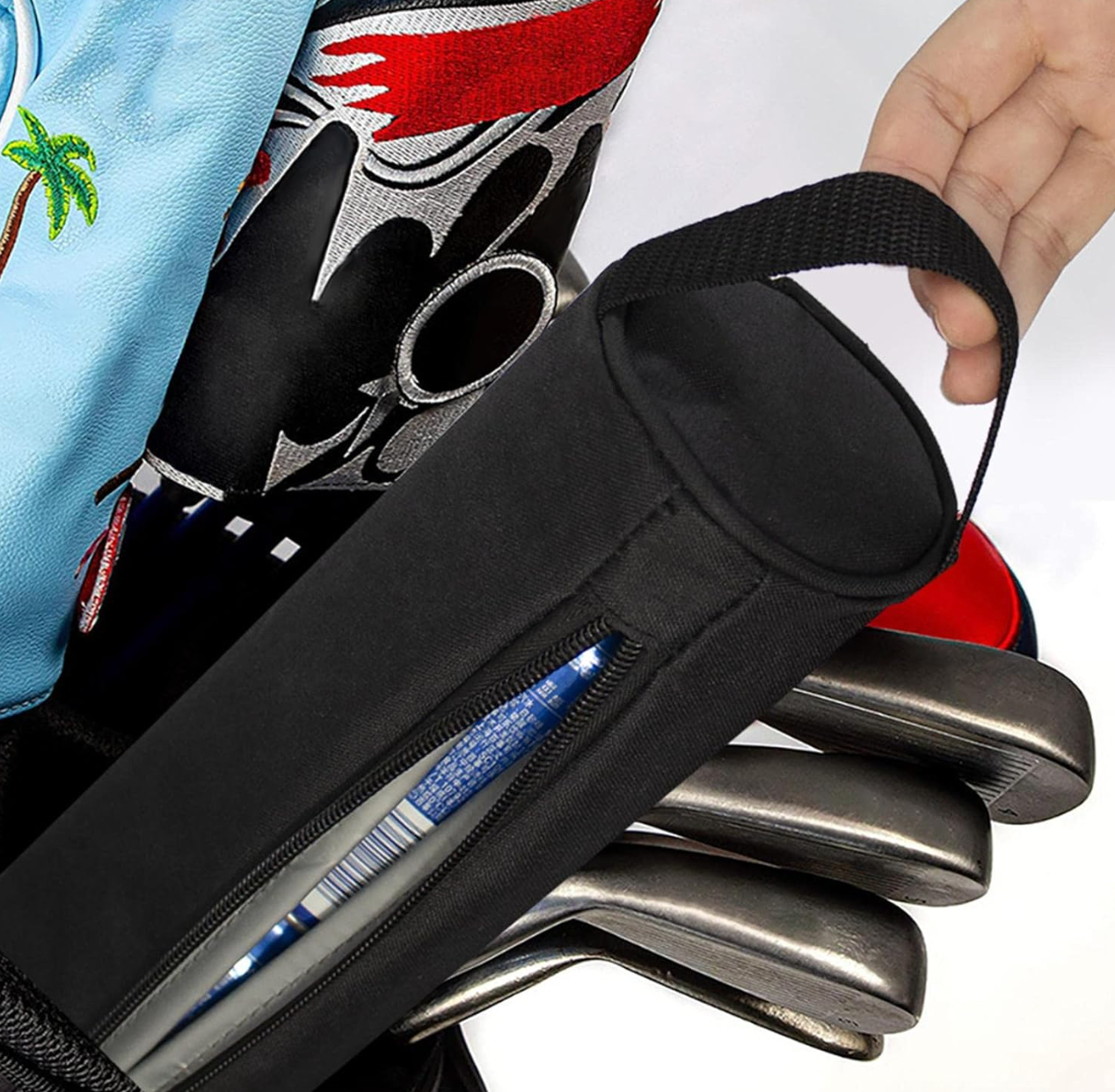 ⛳️Buzzed & Bunkered Golf Beer Sleeve | Holds 7 Cans & Fully Insulated