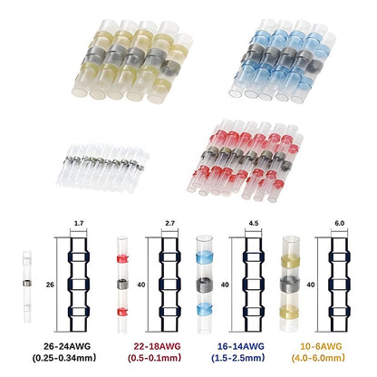 300PCS Solder Seal Wire Connectors