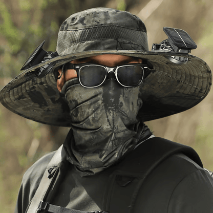 Ultralight Solar Fan Sun Hat – Lighter Than a Baseball! ⚾