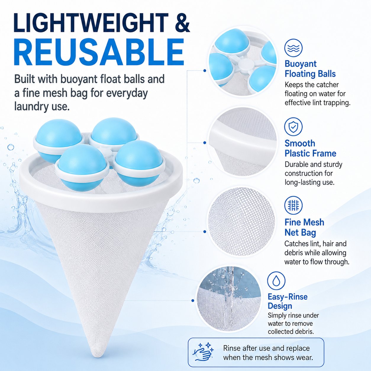 🔥Last Day 49% OFF  👚Floating Lint & Hair Catcher（3pcs）