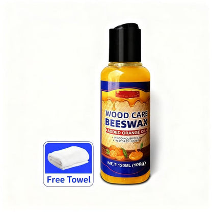 🎉🎉Beeswax Wood Polish Spray 120ml | Natural Shine & Protection for Furniture, Floors, Cabinets – Non-Greasy, Anti-Dust Finish