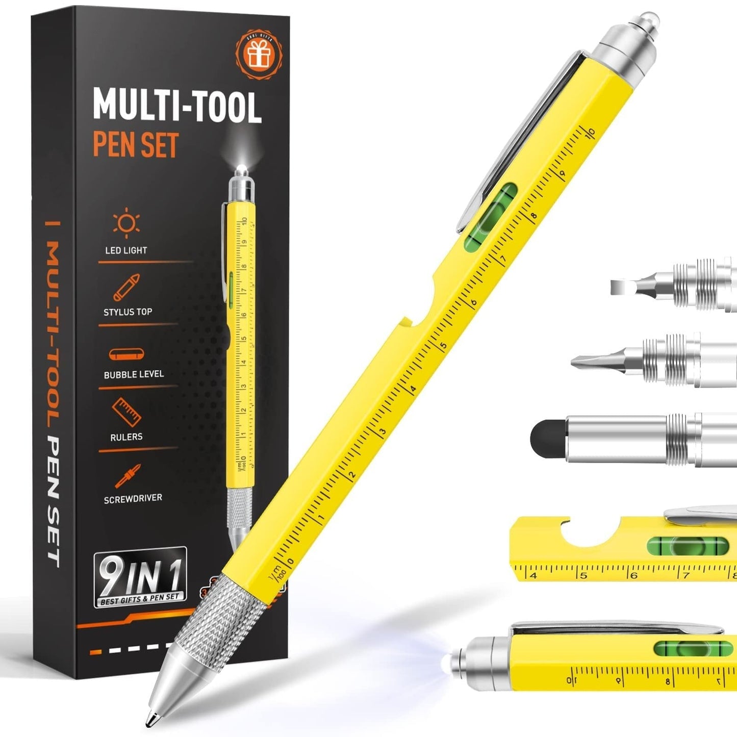 True Scrybe Bolt 9-in-1 Multi-Tool Pen