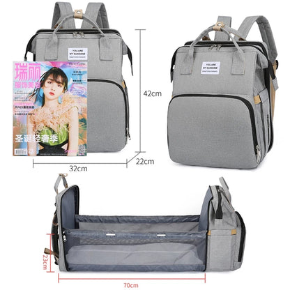 🎉 Black Friday Sale Starts Early✨All-in-One Diaper Bag & Portable Baby Bed Travel Set