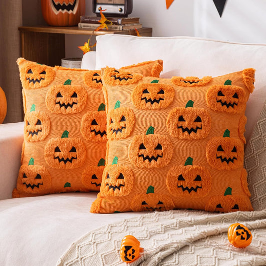 👻 Halloween Ghost Throw Pillow Covers | Spooky Cute Seasonal Decor