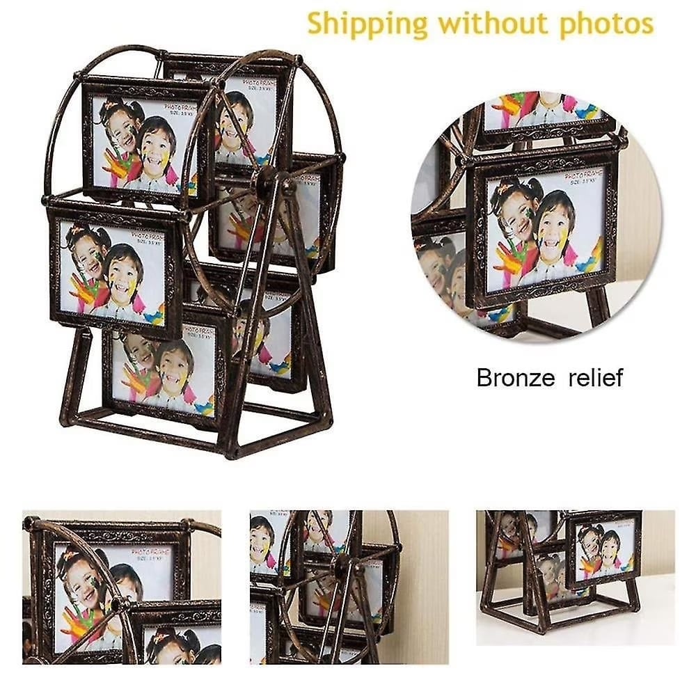 🖼️Rotating Ferris Wheel Photo Frame – Turn Your Memories Into Motion