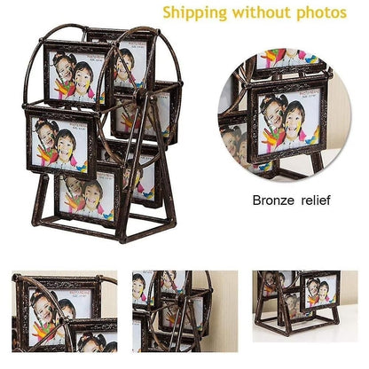 🖼️Rotating Ferris Wheel Photo Frame – Turn Your Memories Into Motion