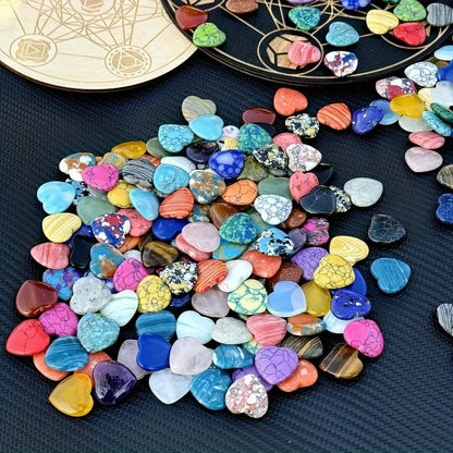 🌹Last day 49% Discount ❤️ Mother's Day   Birthday, wedding, anniversary, Gift ❤️🌹🌹 Heart-shaped crystal (30 pieces)