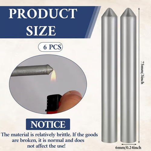 🔥🔧 6PCS Low Temperature Welding Rods – Easy Universal Repair ✨