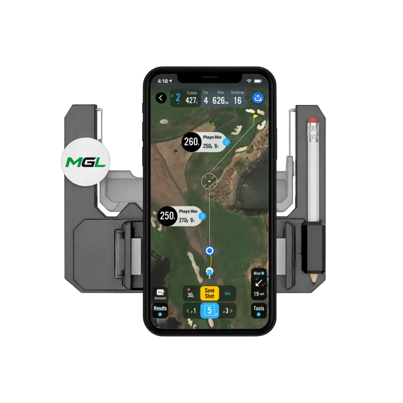 🚗📱 Golf Cart Steering Wheel Phone Mount