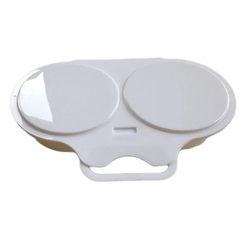 🥳2026 HOT SALE🥳💞50K+ SOLD! 🥗🎁Microwave Egg Poacher——Dual‑cavity, non‑stick & easy clean. Healthier than frying – stock up & save! 🏠✅