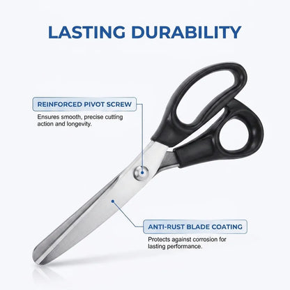✂️Professional Serrated Scissors for Sewing, Crafts & Everyday DIY Projects