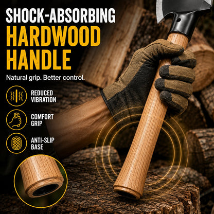 Dual-Head Clearing Axe & Sickle
