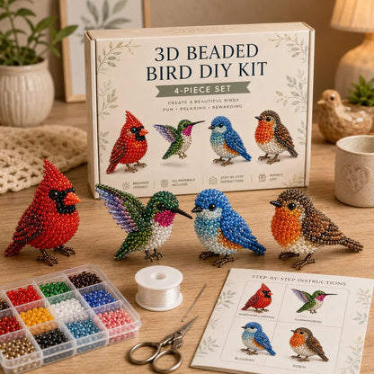 🔥Last Day 50% OFF ✨ Tiny 3D Beaded Animal DIY Kit