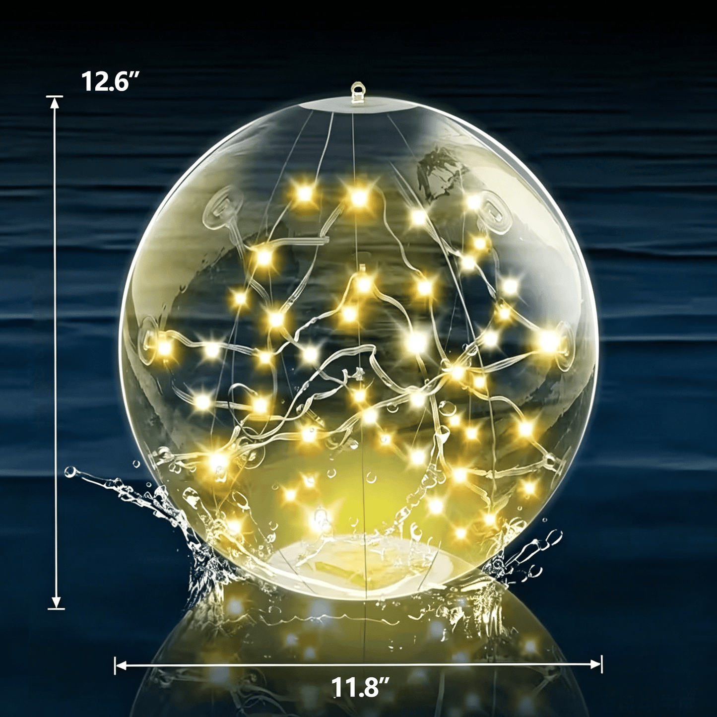 ✨ Floating Outdoor Solar Light🏡Elegant Ambient Lighting for Outdoors 🌙