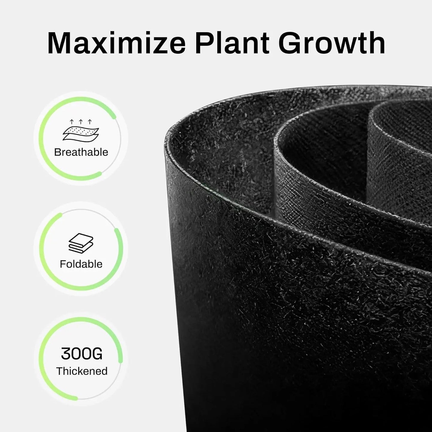🔥🔥BN-LINK 5-Pack 3 Gallon Grow Bags