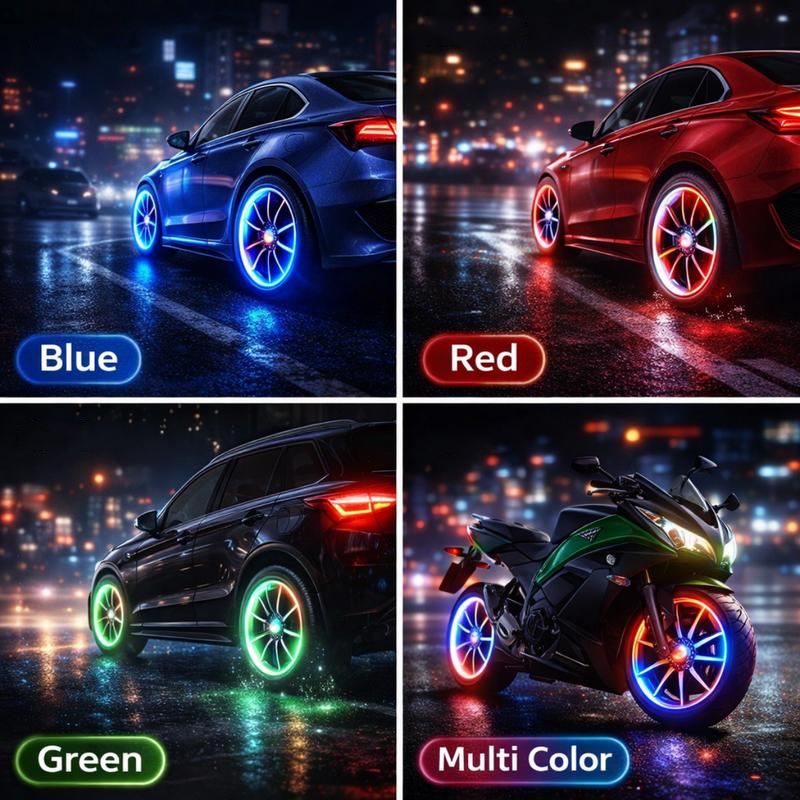 Waterproof Luminous Car Tire Valve Caps
