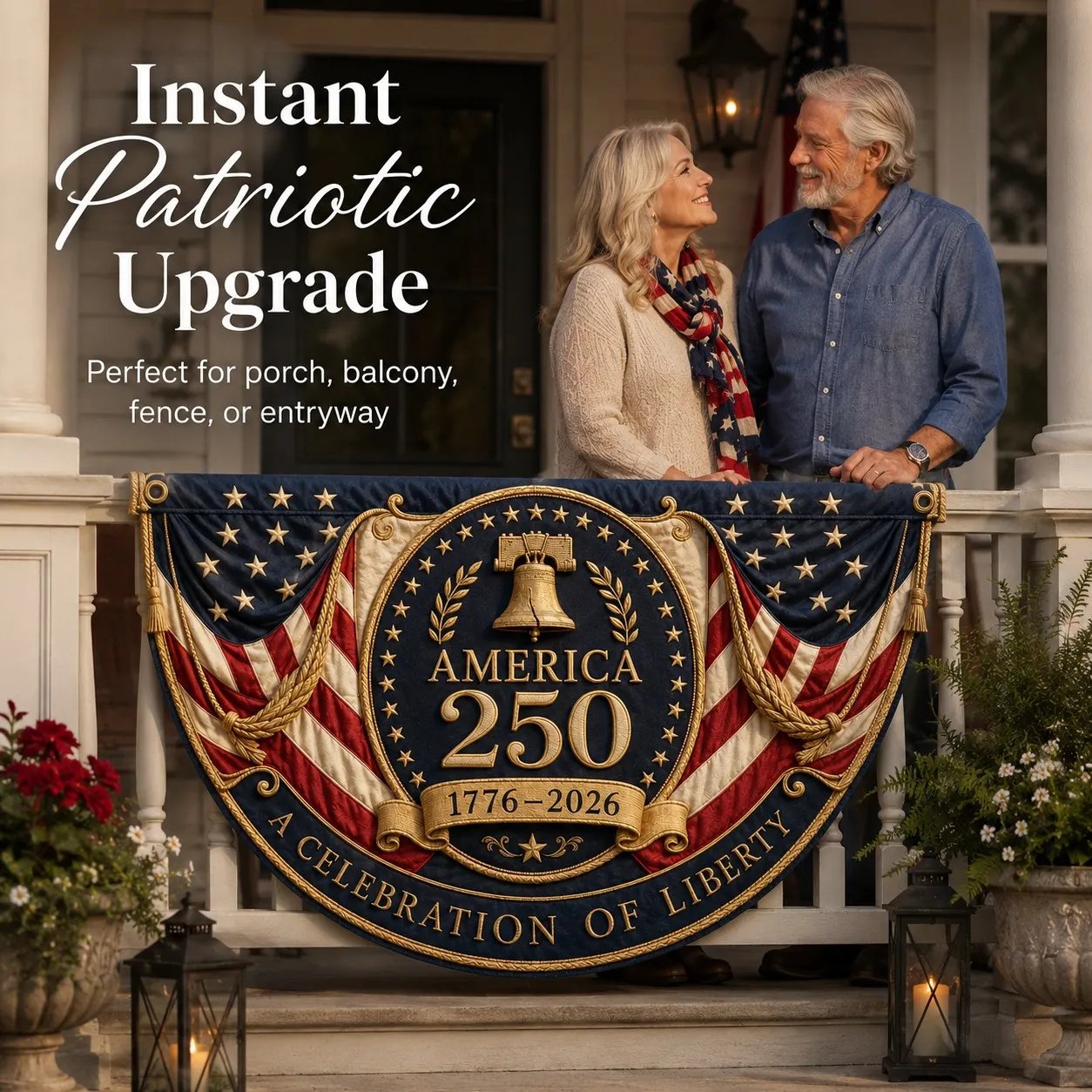 🇺🇸America 250 Fan Bunting Flag A Celebration of Liberty, Heritage, and American Pride 🇺🇸
