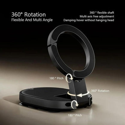 Suction Cup Magnetic Carabiner Phone Holder