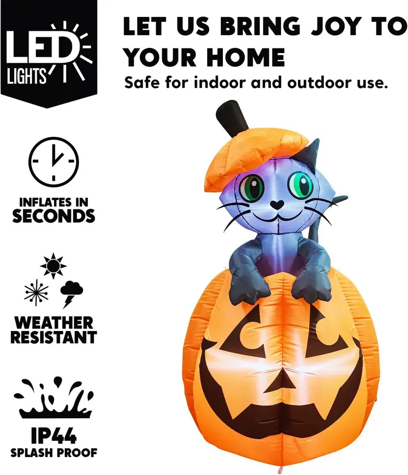 5FT Halloween Inflatables Outdoor Decorations