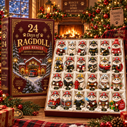 24 Days of Courage & Cuddles — Ragdoll Fire Rescue Advent Calendar 2026