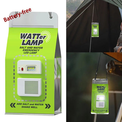 Saltwater Emergency Lamp – Battery‐Free Survival Light