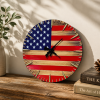 🔥100% Handmade American Flag Clock (Daniel Brooks Handmade®) - BUY 2 FREE SHIPPING