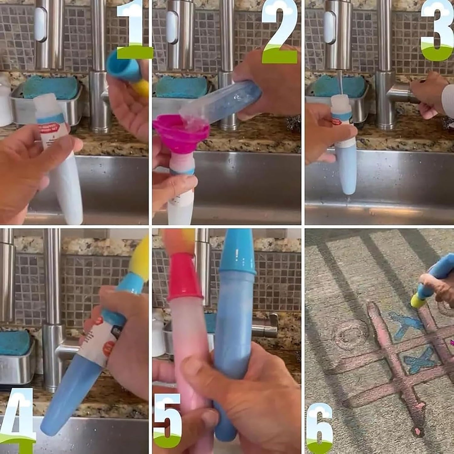 🔥Hot Sale 49% off🌟Sidewalk Chalk Paint Brush