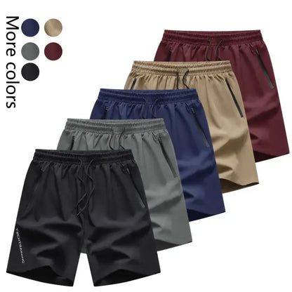 🎉 Men's 5-Pack Quick-Dry Shorts – Lightweight Breathable Athletic & Casual Shorts