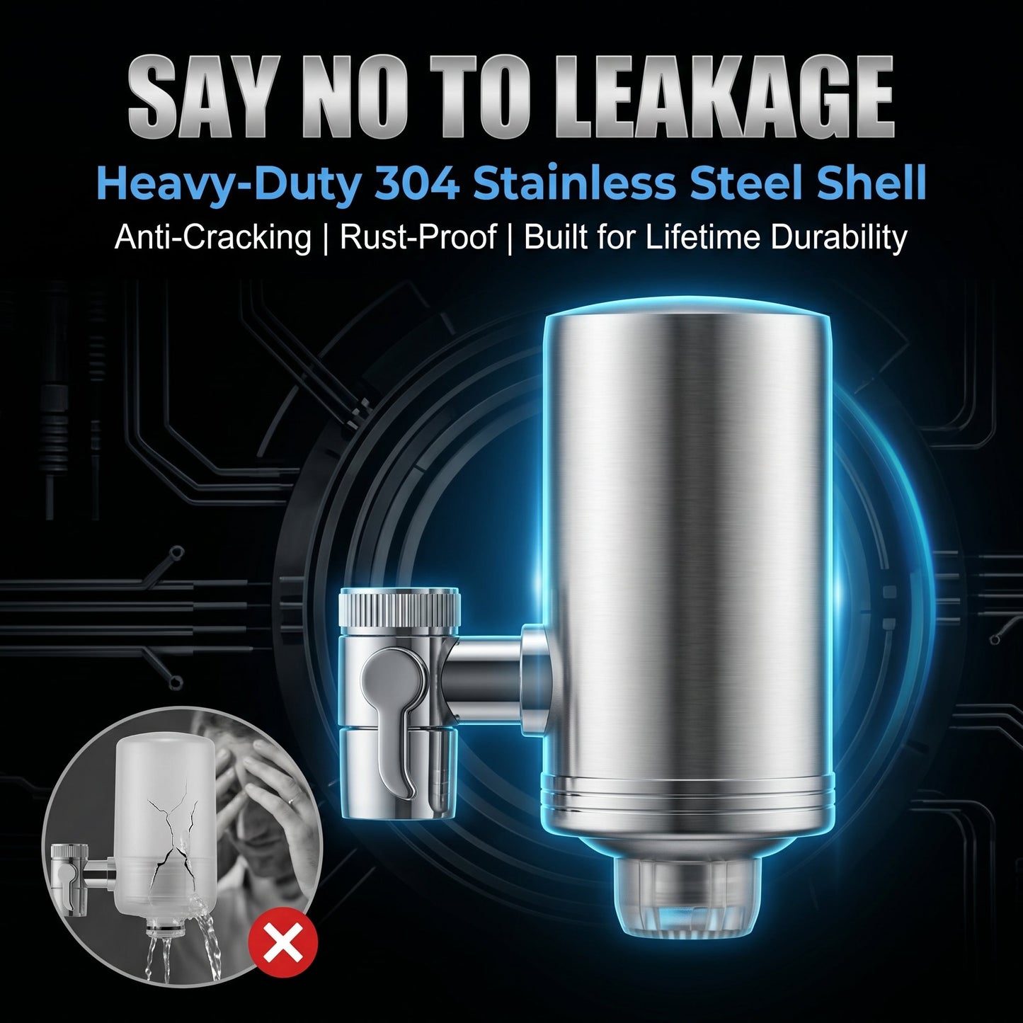 💥HOT SALE - 50% OFF🔥Faucet Water Purifier with Adapters💧