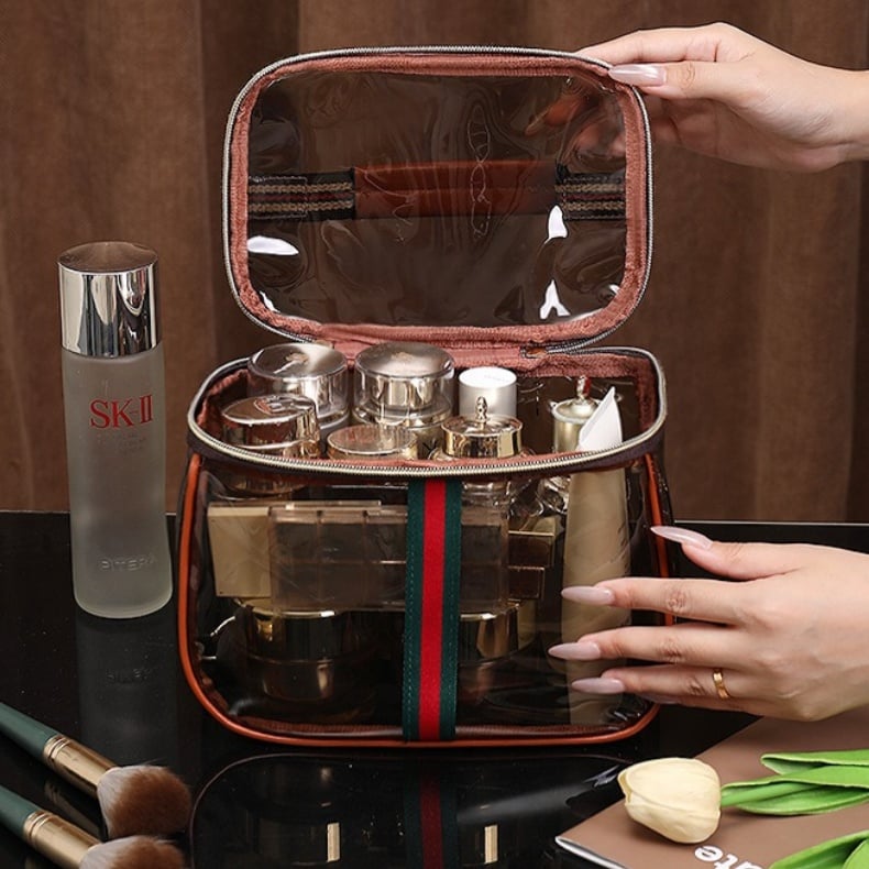 ✨💕Hot sale 49% OFF💖 3PCS New Retro Vintage Vanity Bag, Large Capacity Makeup Organizer for Women