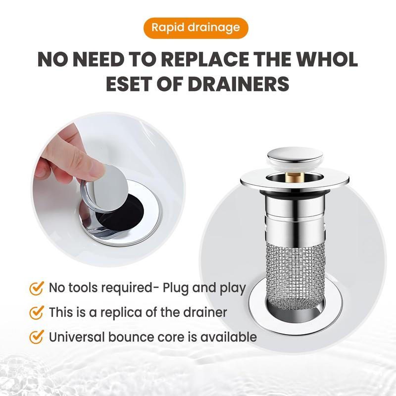 ✨Buy 1 Get 1 Free🔥Universal Pop-up Sink Drain Filter