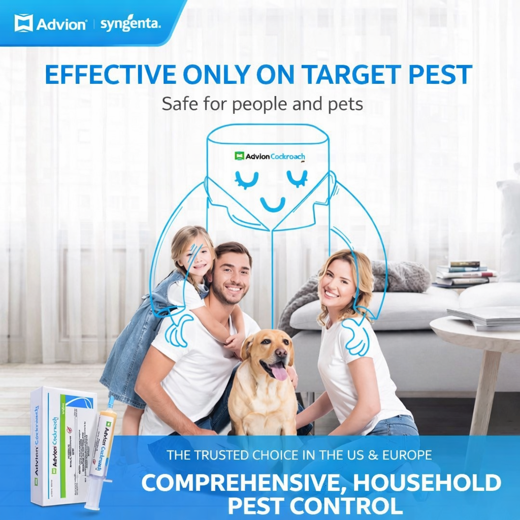 Advion Cockroach Gel Bait – Professional Household Roach Killer