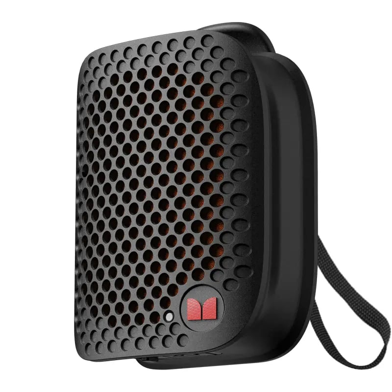 Clip-On Bluetooth Speaker – IPX7 Waterproof, 12-Hr Battery, TWS Stereo | 80g Ultra-Light