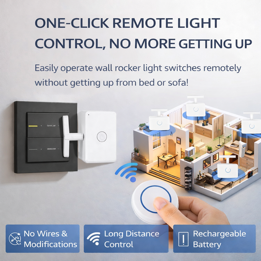 Remote Light Switch Pusher | No Wiring Lazy Light Controller