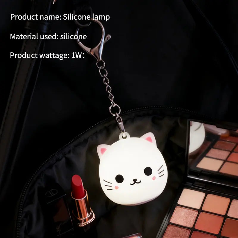 Mini Cat Silicone LED Night Light