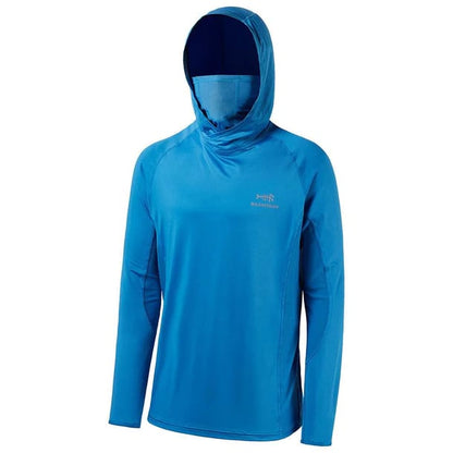 🎁Last Day Promotion 49% OFF🔥Men’s UPF 50+ Long Sleeve Fishing Hoodie with UV Neck