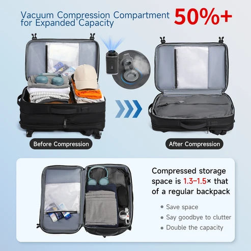 TIGERNU T-B9831 Expandable Travel Backpack