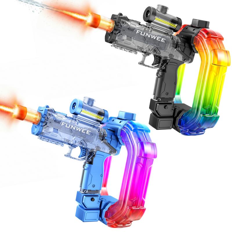 🔥2026 upgraded  Electric Automatic Water Blaster 500+ Continuous Sprays, Light-Up LED Blaster