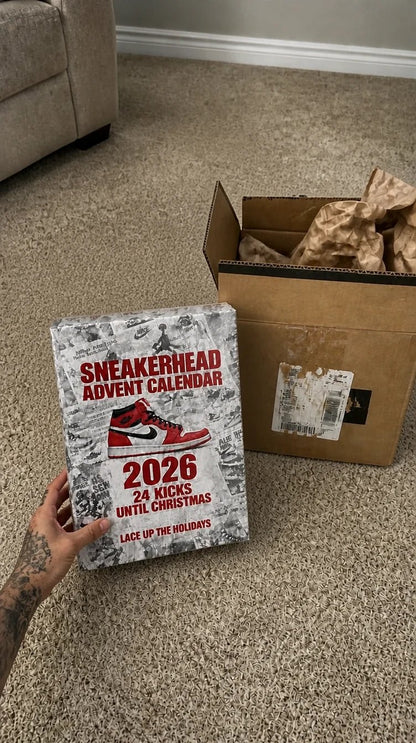 Sneakerhead Advent Calendar | 24 Mini Sneaker Keychains Christmas Countdown Gift