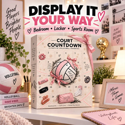 🏐🎁 Volleyball Advent Calendar — 24 Days of Fun Surprises for Every Volleyball Lover!