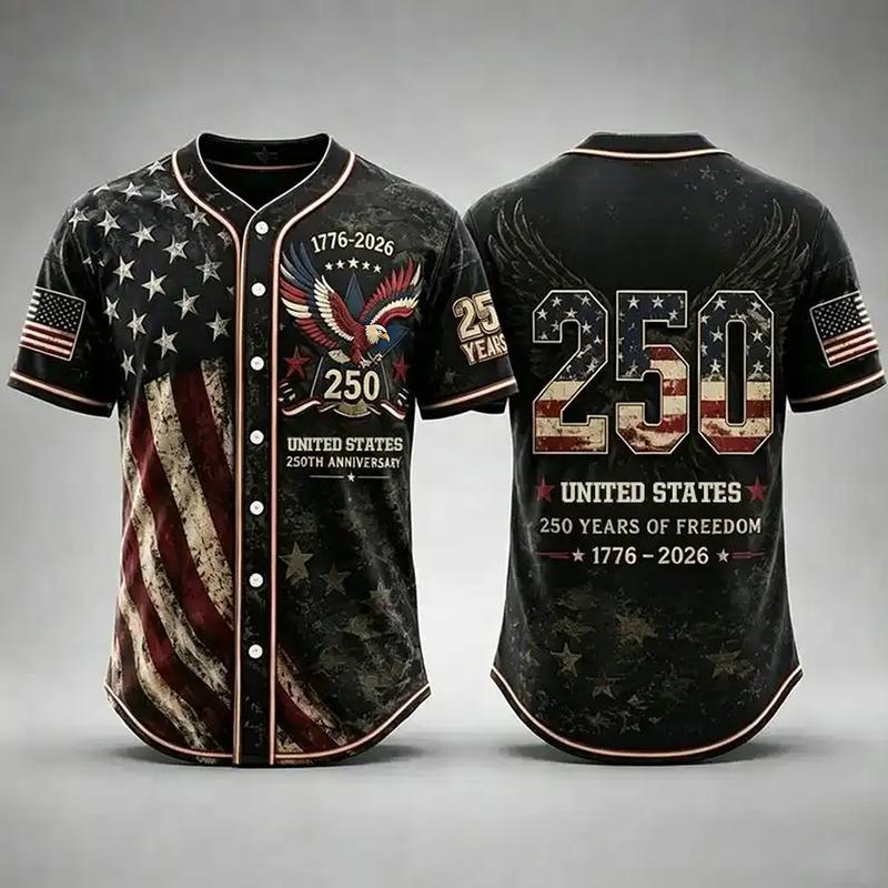 USA 250th Anniversary BaseballJersey