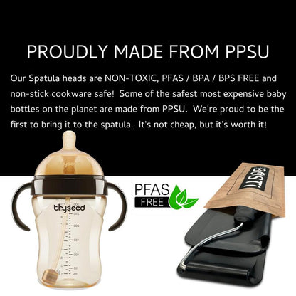 Spatula with adjustable angles - BPA/BPS and PFAS free.  Non-Toxic
