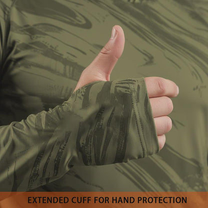 Men's Quick-Dry Tactical Hoodie with Face Covering (5-Pack)