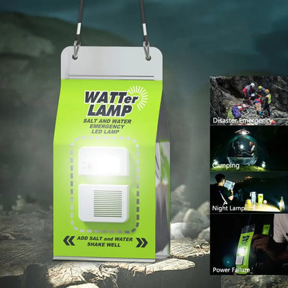 Saltwater Emergency Lamp – Battery‐Free Survival Light