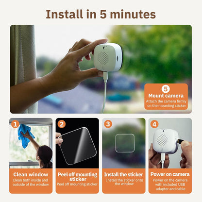 🔥Last Day Only $13.99🔥 Crystal-clear 2K security camera 🎥 Color Night Vision 🌙 24/7 Recording & Smart Alerts 🚨 Easy Install! 🔒