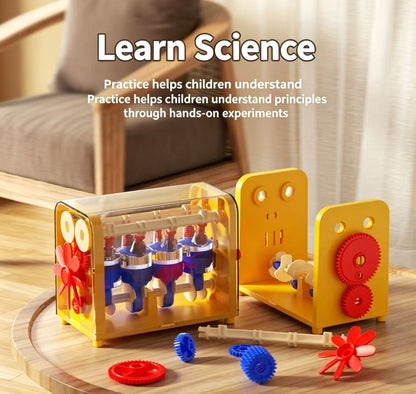 Engine model toy assembly