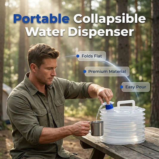 📢📢49% OFF !! ⏰Collapsible Water Container with Spigot